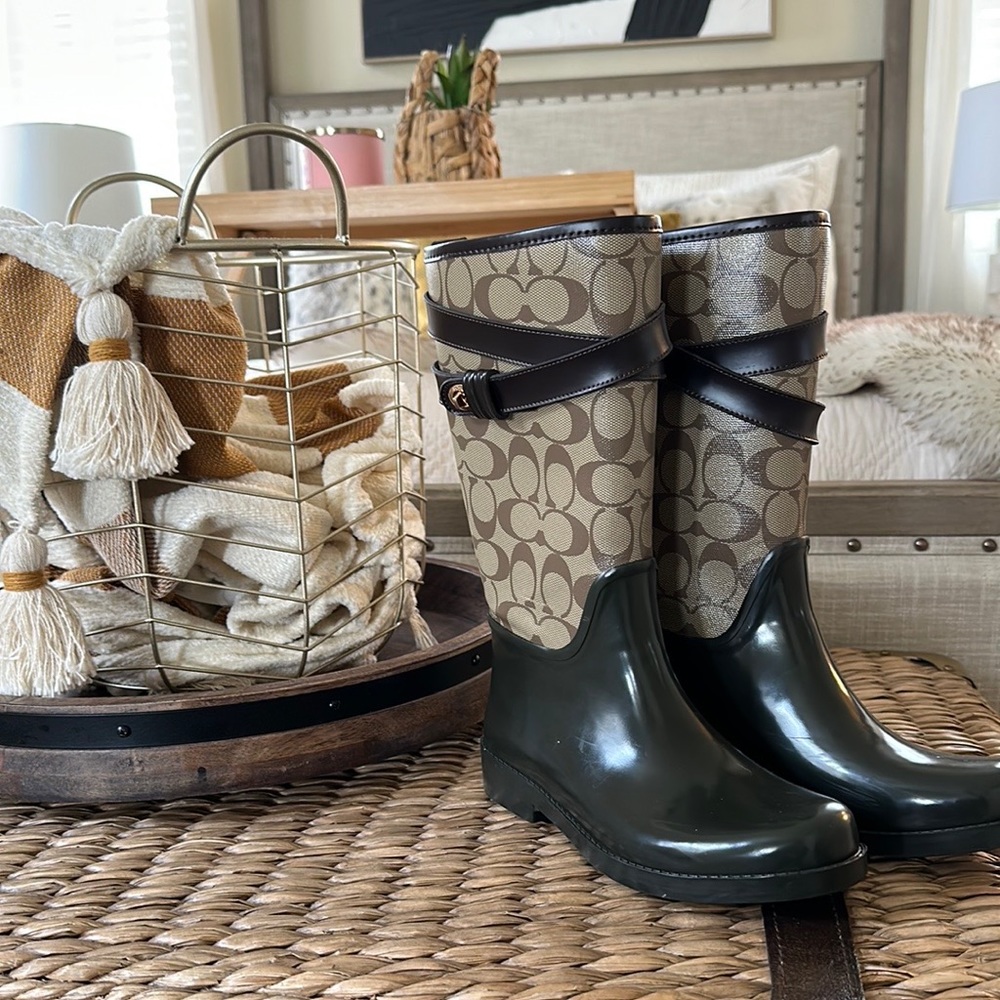 Coach Rain boots